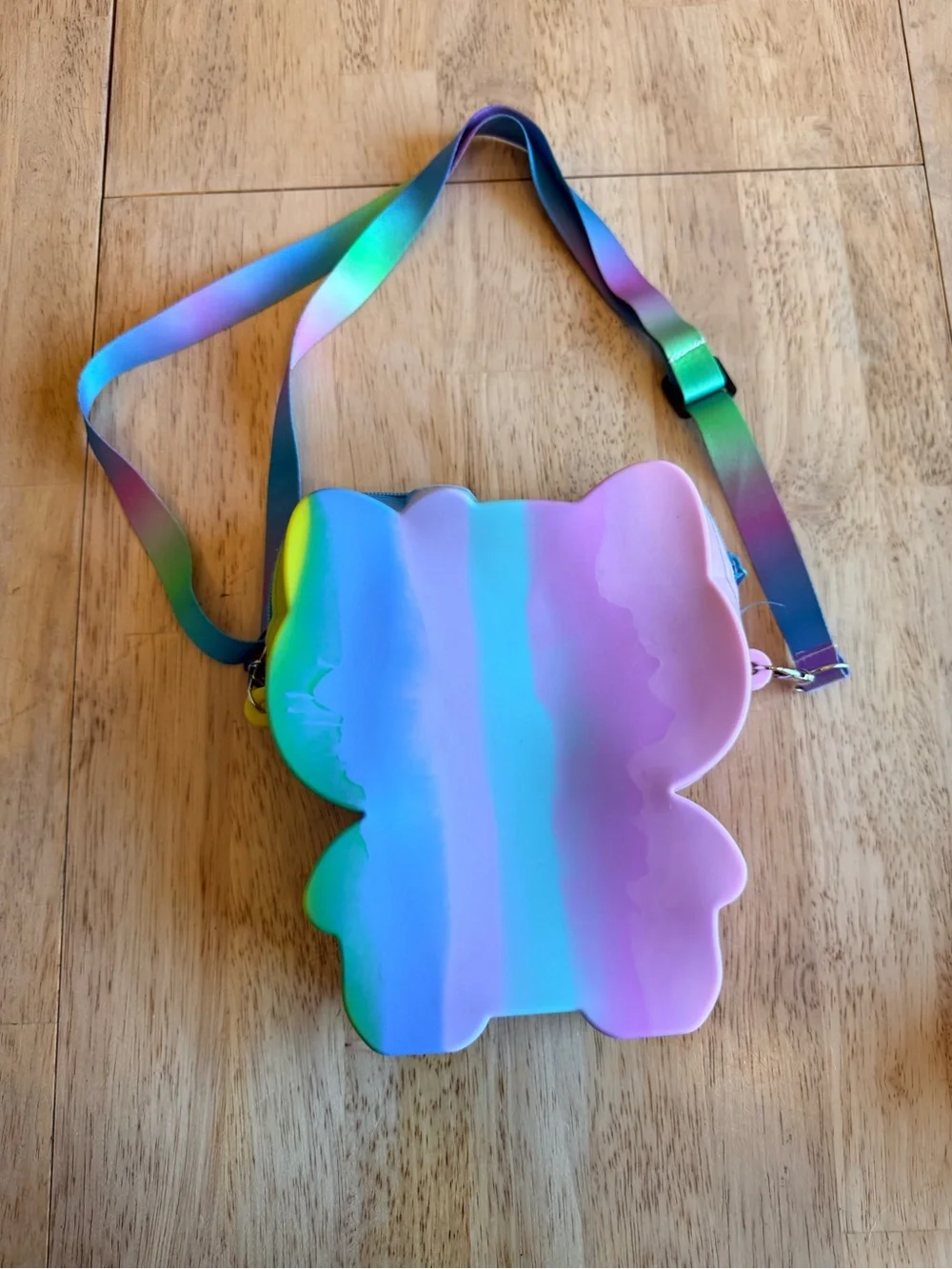 Kids Rainbow Hello Kitty Pop-It Crossbody Bag - Multicolor